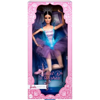 Mattel Barbie Signature Ballet Wishes Barbie Συλλεκτική Μπαλαρίνα Μελαχρινή, 30 Εκ JCW44 194735277636