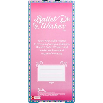 Mattel Barbie Signature Ballet Wishes Brunette, 12 In, Posable, Wearing Ballerina JCW44 194735277636