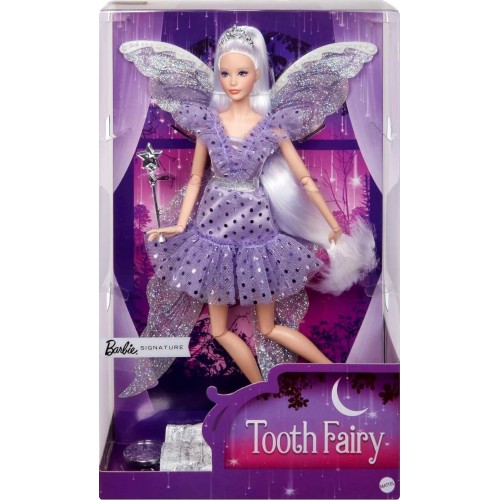 Mattel Barbie Signature Νεράιδα Των Δοντιών Συλλεκτική Κούκλα Με Φτερά Νεράιδας, Ραβδί JCW43 194735277681