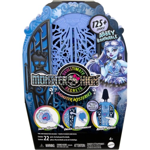 Mattel Monster High Skulltimate Secrets Doll And Accessories, Monster Mysteries HXH87 194735230631