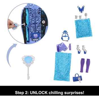 Mattel Monster High Skulltimate Secrets Doll And Accessories, Monster Mysteries HXH87 194735230631
