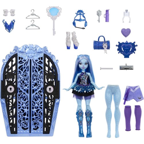 Mattel Monster High Skulltimate Secrets Abbey Κούκλα Με Αξεσουάρ, Monster Mysteries HXH87 194735230631