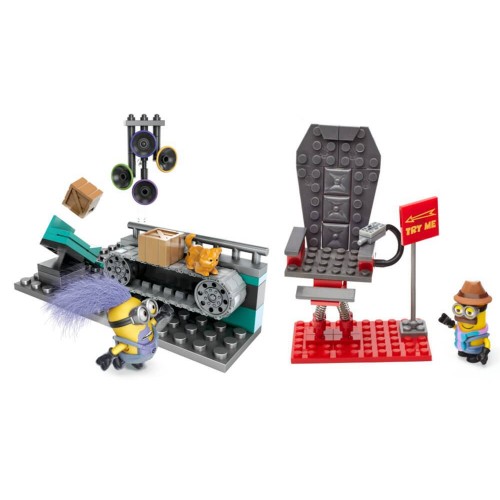 MEGA Φιγούρες Minions Με Deluxe Αξεσουάρ (3 Σχέδια) DMV29 / ASST 887961288469