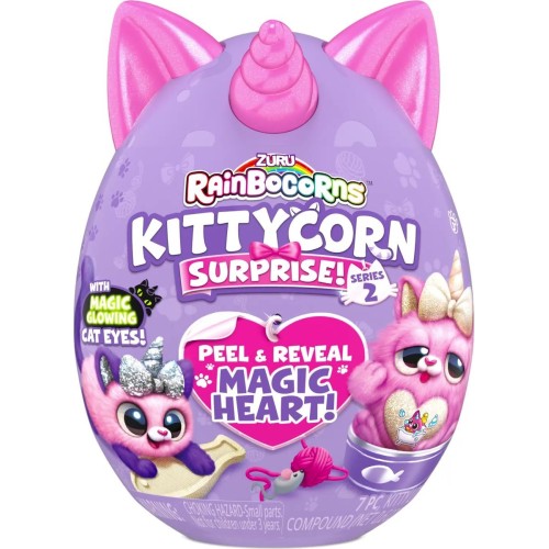 ZURU Αυγό Rainbocorns Kittycorn Series 2 - 1 Τμχ 11809279 4894680026780
