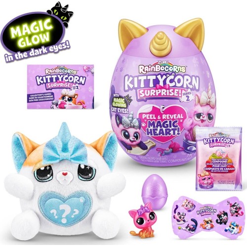 ZURU Αυγό Rainbocorns Kittycorn Series 2 - 1 Τμχ 11809279 4894680026780
