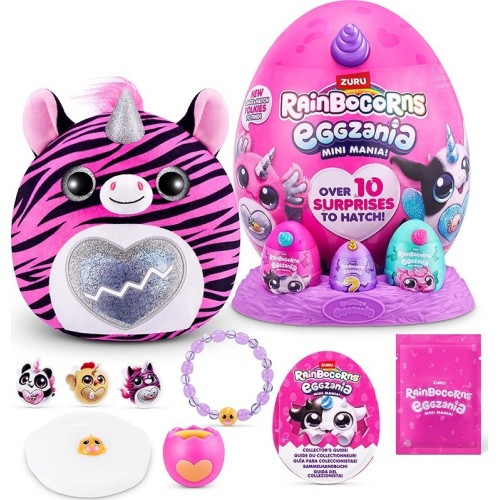 ZURU Eggzania Mini Mania Rainbocorns - 1 Pc 11809296 4894680029606