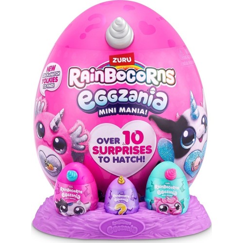 ZURU Eggzania Mini Mania Rainbocorns - 1 Pc 11809296 4894680029606