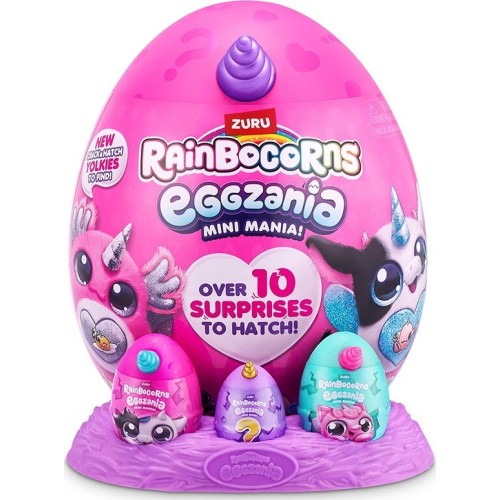 ZURU Eggzania Mini Mania Rainbocorns - 1 Τμχ 11809296 4894680029606