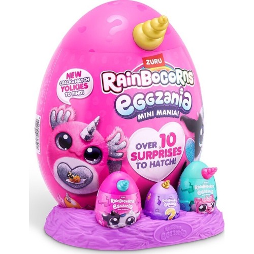 ZURU Eggzania Mini Mania Rainbocorns - 1 Pc 11809296 4894680029606