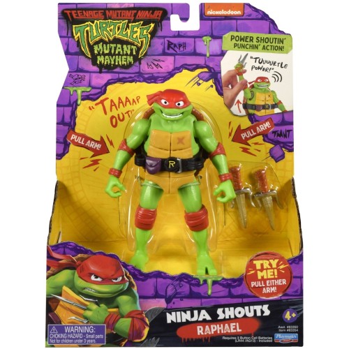 Giochi Preziosi Teenage Mutant Ninja Turtles Tmnt Movie Deluxe Figures 4 Designs TU800000 8056379152262