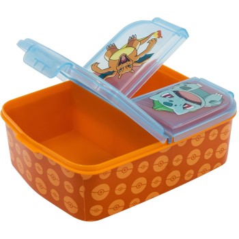Stor Food Container 3 Compartments.pokemon 530-08020 8412497080205
