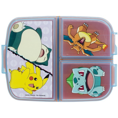 Stor Δοχείο Φαγητού 3 Διαμερισμάτων Pokemon 530-08020 8412497080205
