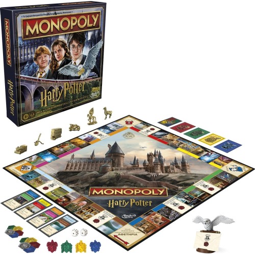 Hasbro Monopoly Harry Potter Επιτραπέζιο Παιχνίδι Οικονομική Προσομοίωση F9422 5010996269089