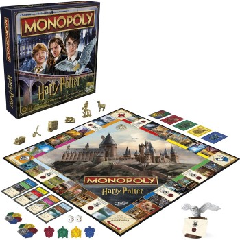 Hasbro Monopoly Harry Potter Επιτραπέζιο Παιχνίδι Οικονομική Προσομοίωση F9422 5010996269089