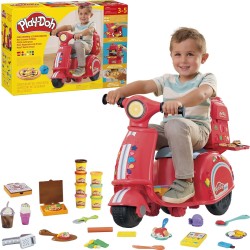 Hasbro Play-doh Pizza Delivery Scooter Playset, Kids Arts and Crafts F8803 5010996225764