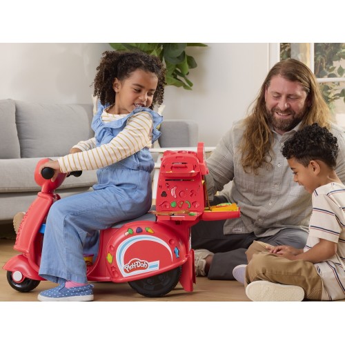 Hasbro Play-doh Pizza Delivery Scooter Playset, Kids Arts and Crafts F8803 5010996225764