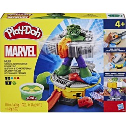 Hasbro Play-Doh Marvel Hulk Smash And Squish Playset With Hulk Action Figure, Ages 4+ F9826 5010996257659