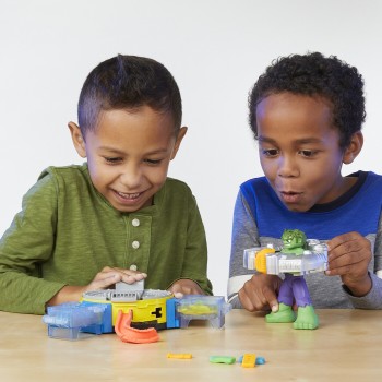 Hasbro Play-Doh Marvel Hulk Smash And Squish Playset With Hulk Action Figure, Ages 4+ F9826 5010996257659