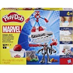 Hasbro Play-Doh Marvel Spiderman Launch And Suce Battle Με 2 Φιγούρες Δράσης F9827 5010996257611