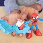 Hasbro Play-Doh Marvel Spiderman Launch And Suce Battle Με 2 Φιγούρες Δράσης F9827 5010996257611
