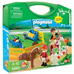 Playmobil Βαλιτσάκι Παιδάκια Και Πόνυ 5893 4008789058935