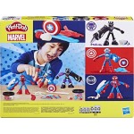 Hasbro Play-Doh Marvel Hero Adventure Playset With 3 Action Figures And Accessories, 4+ G0333 5010996268723