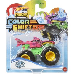 Mattel Hot Wheels Monster Trucks Color Shifters Shark Wreak Vehicle HGX06 / HGX09 194735214952