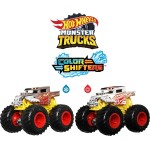 Mattel Hot Wheels Monster Trucks Color Shifters Bone Shaker Vehicle HGX06 / HGX07 194735214945