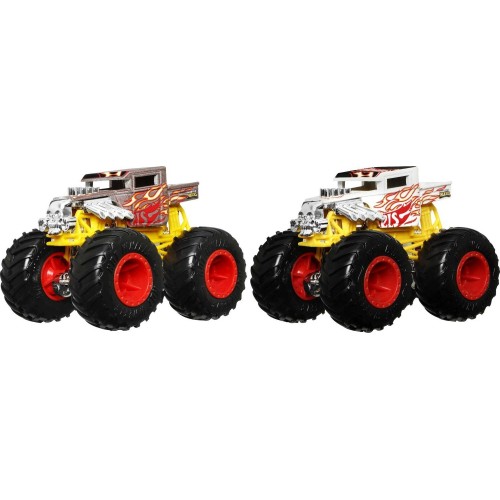 Mattel Hot Wheels Monster Trucks Color Shifters Bone Shaker Vehicle HGX06 / HGX07 194735214945