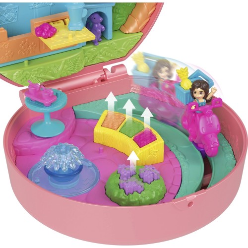 Mattel Polly Pocket Adventure Moped Compact FRY35 / HWN98 194735217830