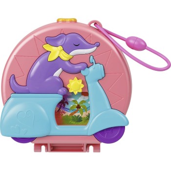 Mattel Polly Pocket Adventure Moped Compact FRY35 / HWN98 194735217830