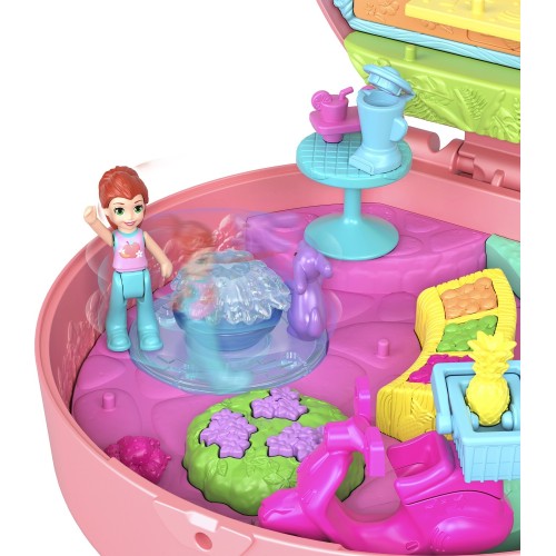 Mattel Polly Pocket Adventure Moped Compact FRY35 / HWN98 194735217830