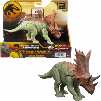 Mattel Jurassic World Strike Attack Chasmosaurus HLN63 / HTK67 194735192366