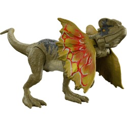 Mattel Jurassic World Strike Attack Dilophosaurus HLN63 / HTK65 194735192335