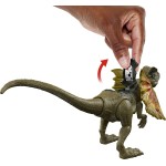 Mattel Jurassic World Strike Attack Dilophosaurus Παιδική Φιγούρα Παιχνιδιού HLN63 / HTK65 194735192335
