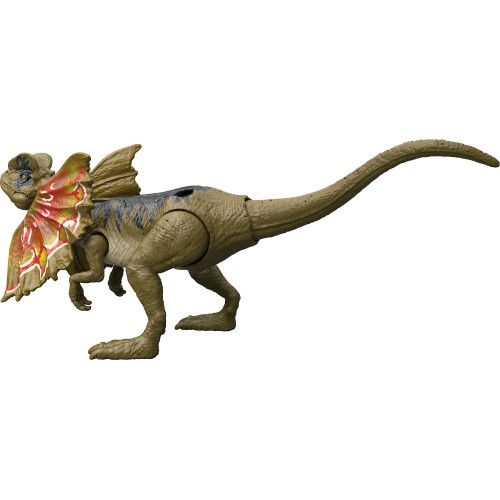 Mattel Jurassic World Strike Attack Dilophosaurus Παιδική Φιγούρα Παιχνιδιού HLN63 / HTK65 194735192335