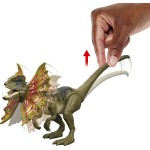 Mattel Jurassic World Strike Attack Dilophosaurus Παιδική Φιγούρα Παιχνιδιού HLN63 / HTK65 194735192335
