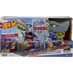 Mattel Hot Wheels City Ultra Shark Car Wash, Playset HTN82 194735195091