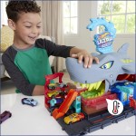 Mattel Hot Wheels City Ultra Shark Car Wash, Playset HTN82 194735195091