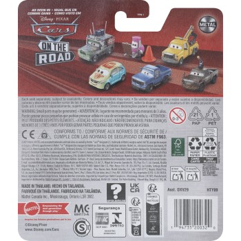 Mattel Disney Cars Disney Pixar Cars Disney And Pixar Cars Logan Gearsall Όχημα Παιχνίδι DXV29 / HTY09 194735200320