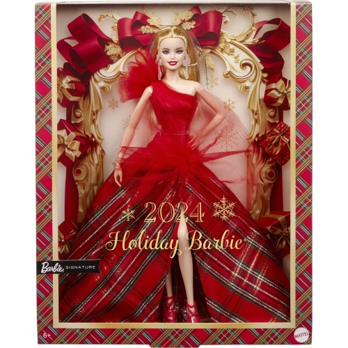 Mattel Barbie 2024 Holiday Doll HRM61 194735181179