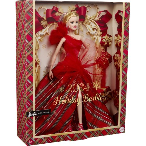 Mattel Barbie 2024 Holiday Doll HRM61 194735181179
