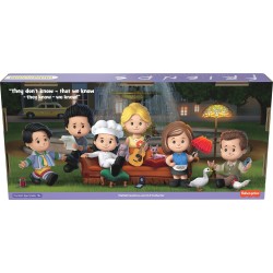 Mattel Fisher-Price Little People Collector Friends The Television Series Φιγούρες 6 Εκ. HPH05 194735158775
