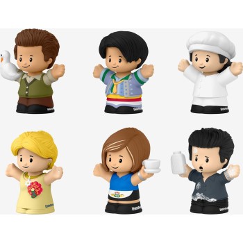 Mattel Fisher-Price Little People Collector Friends The Television Series Φιγούρες 6 Εκ. HPH05 194735158775