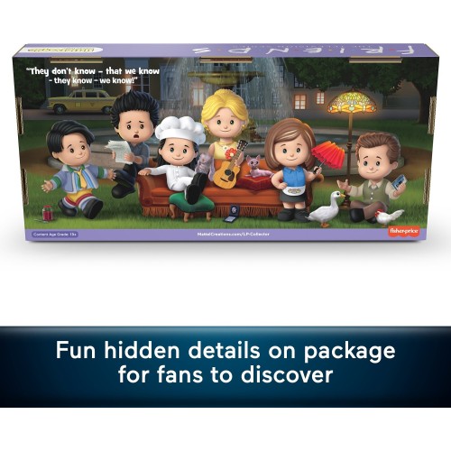 Mattel Fisher-Price Little People Collector Friends The Television Series Φιγούρες 6 Εκ. HPH05 194735158775