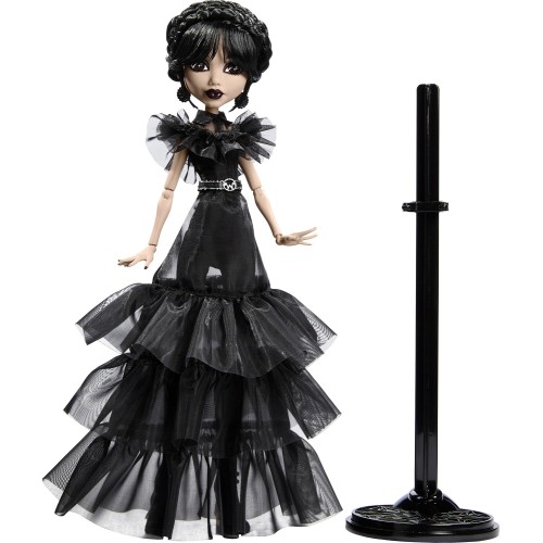 Mattel Monster High Rave'n Wednesday Black Dress Κούκλα HXJ03 194735230594