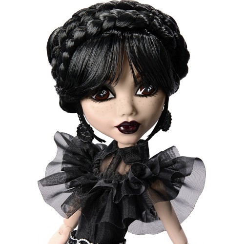 Mattel Monster High Rave'n Wednesday Black Dress Κούκλα HXJ03 194735230594