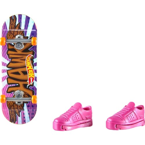 Mattel Hot Wheels Hw Skate & Παπούτσια Skate Wingstorm Board Παιχνίδι Δραστηριοτήτων/Δεξιοτήτων Σετ Finger Board HGT46 / HGT68 1