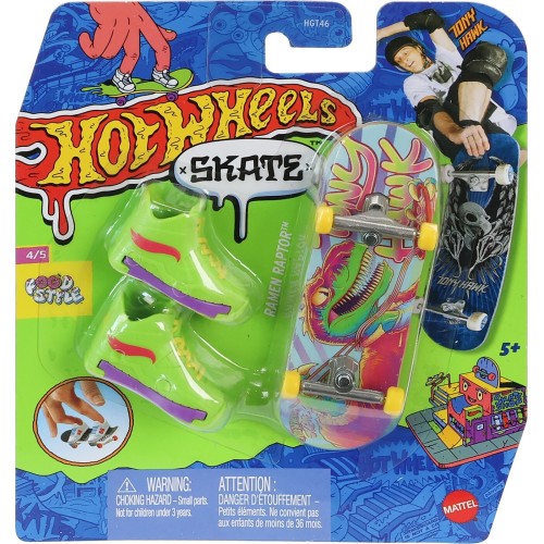 Mattel Hot Wheels Skate Ramen Raptor Board HGT46 / HVJ92 194735206100