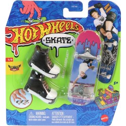 Mattel Hot Wheels Hw Skate & Παπούτσια Skate Gnarly Handplant Skate Παιχνίδι Δραστηριοτήτων/Δεξιοτήτων Σετ Finger Board HGT46 / 